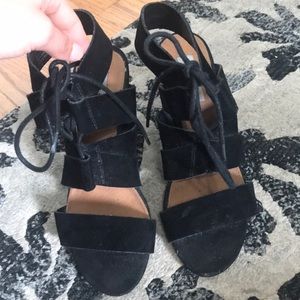 Steve Madden lace up sandals